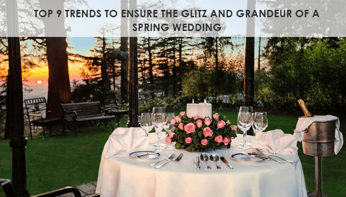 Glitz and Grandeur of a Spring Wedding