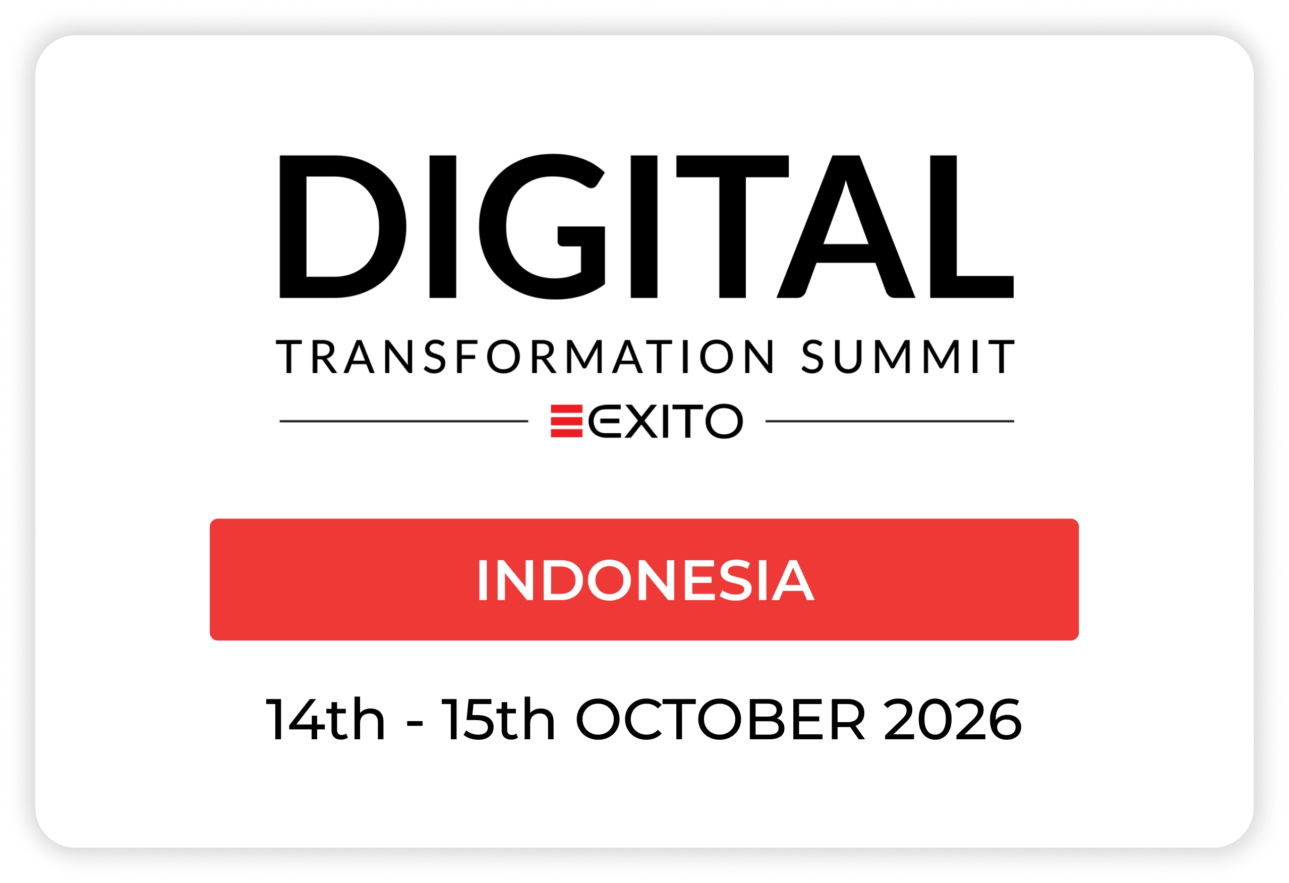digital transformation summit indonesia