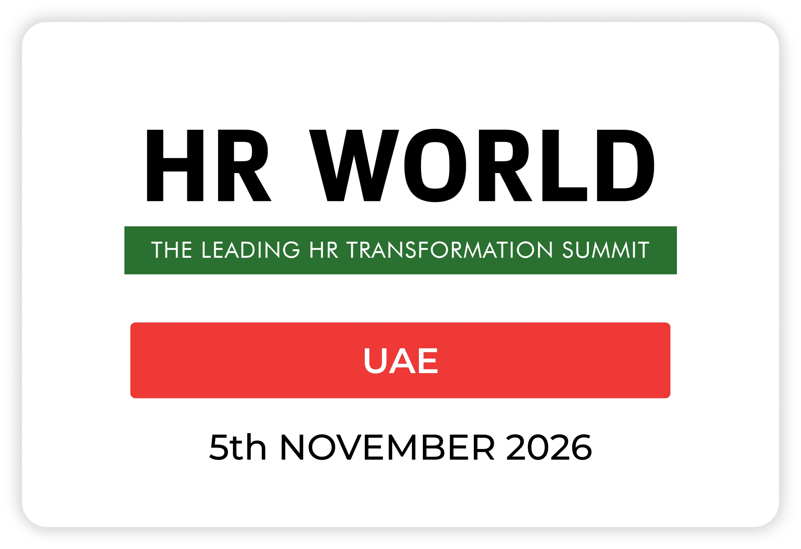 hr world summit uae