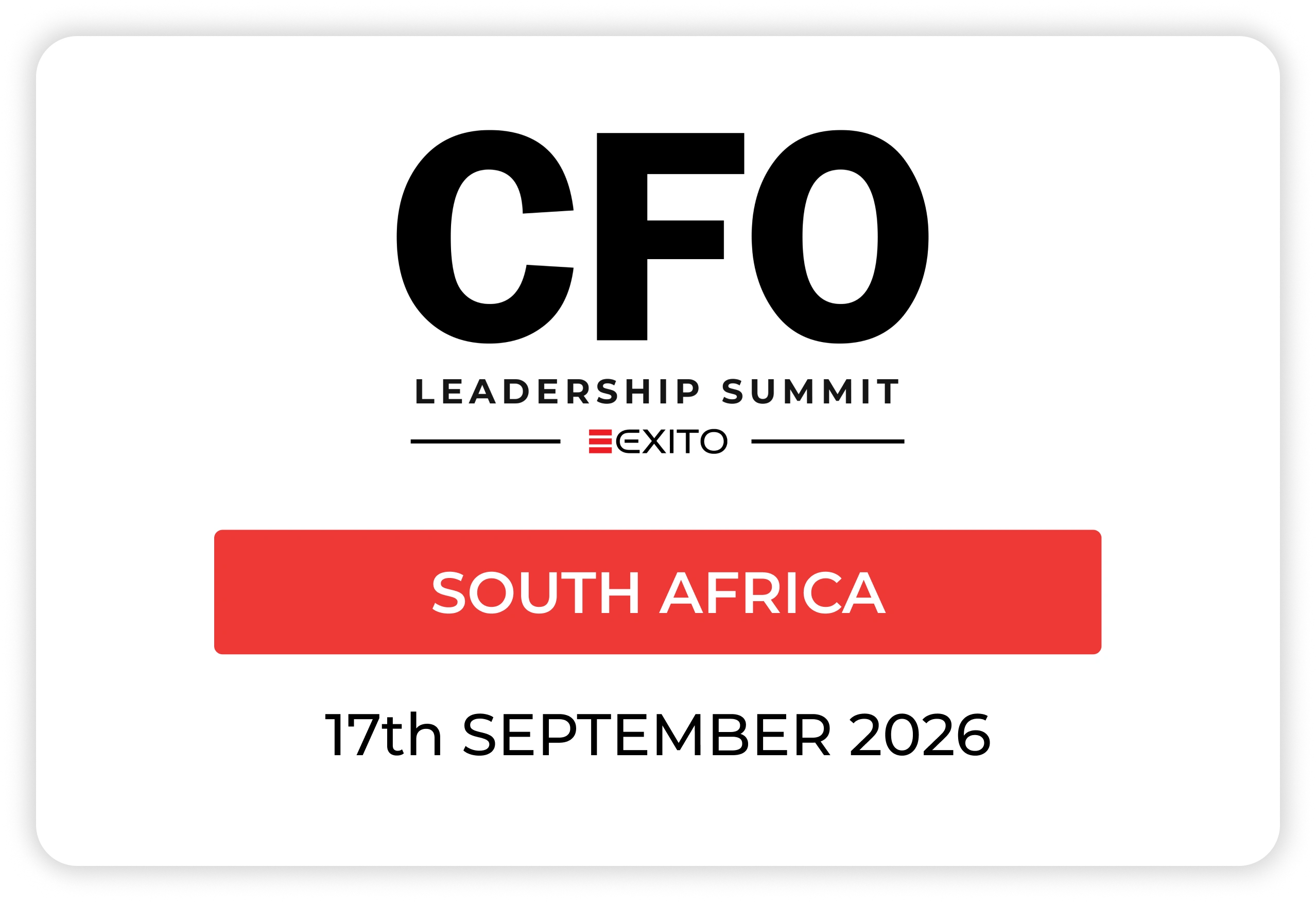 cfo leadership summit south africa